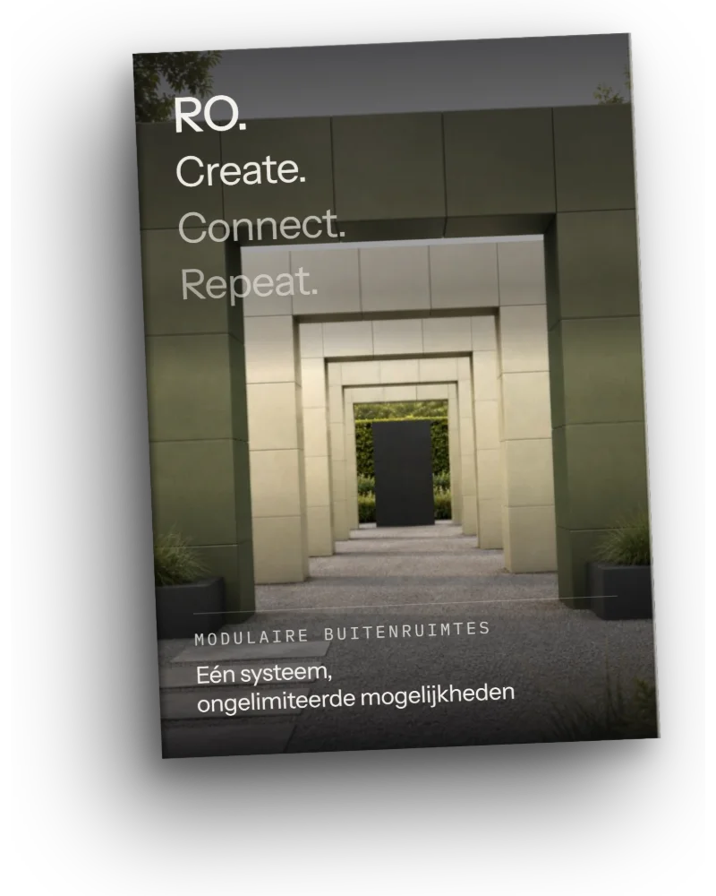 RO. productgids: modulaire buitenruimtes, één systeem